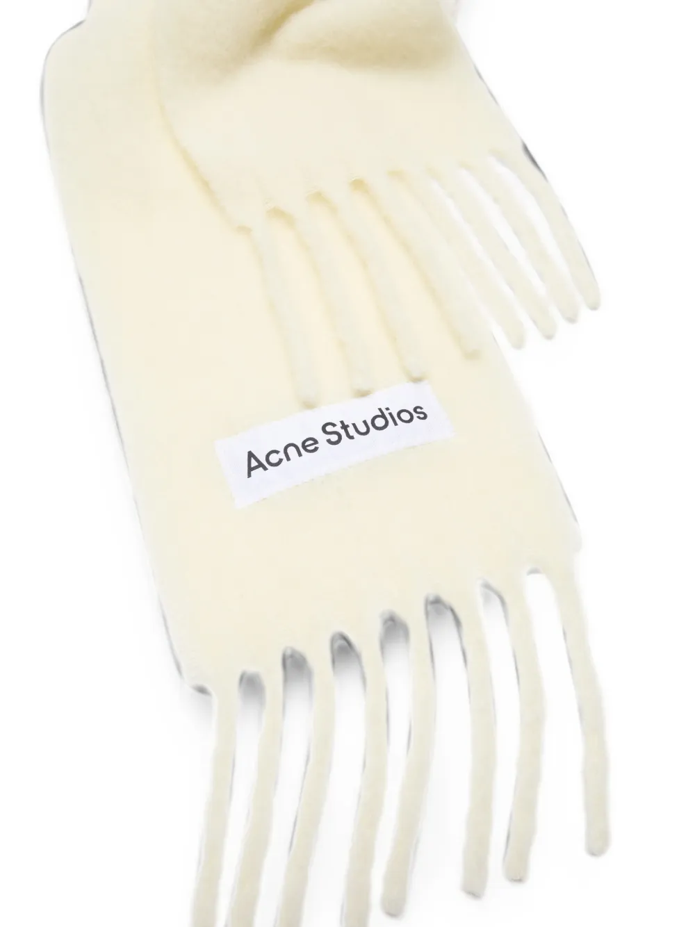 Acne Studios Mohair sjaal Wit