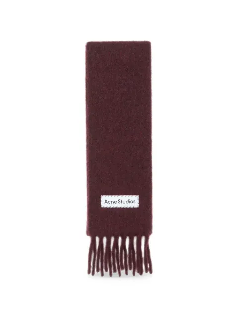 Acne Studios skinny mohair scarf