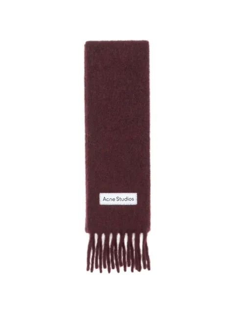 Acne Studios skinny mohair scarf