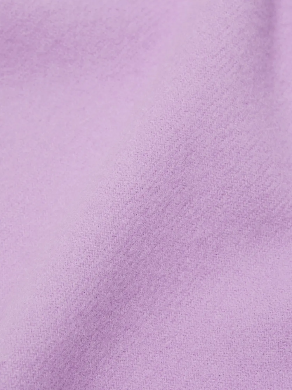 Acne Studios Sjaal met franje afwerking Paars