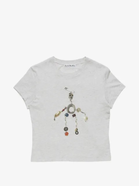 Acne Studios fitted graphic T-shirt