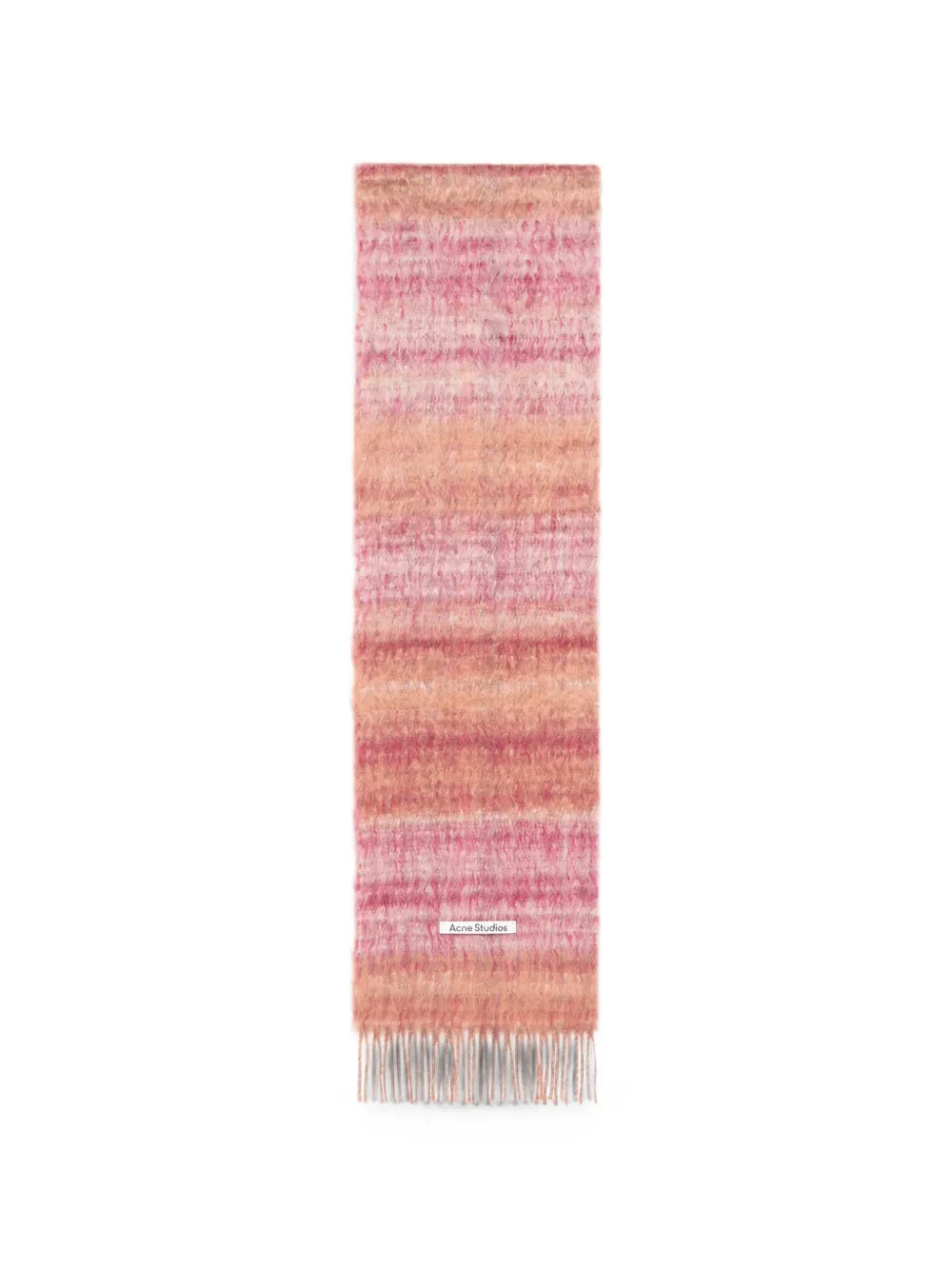Acne Studios bufanda con flecos | rosado | Image 1