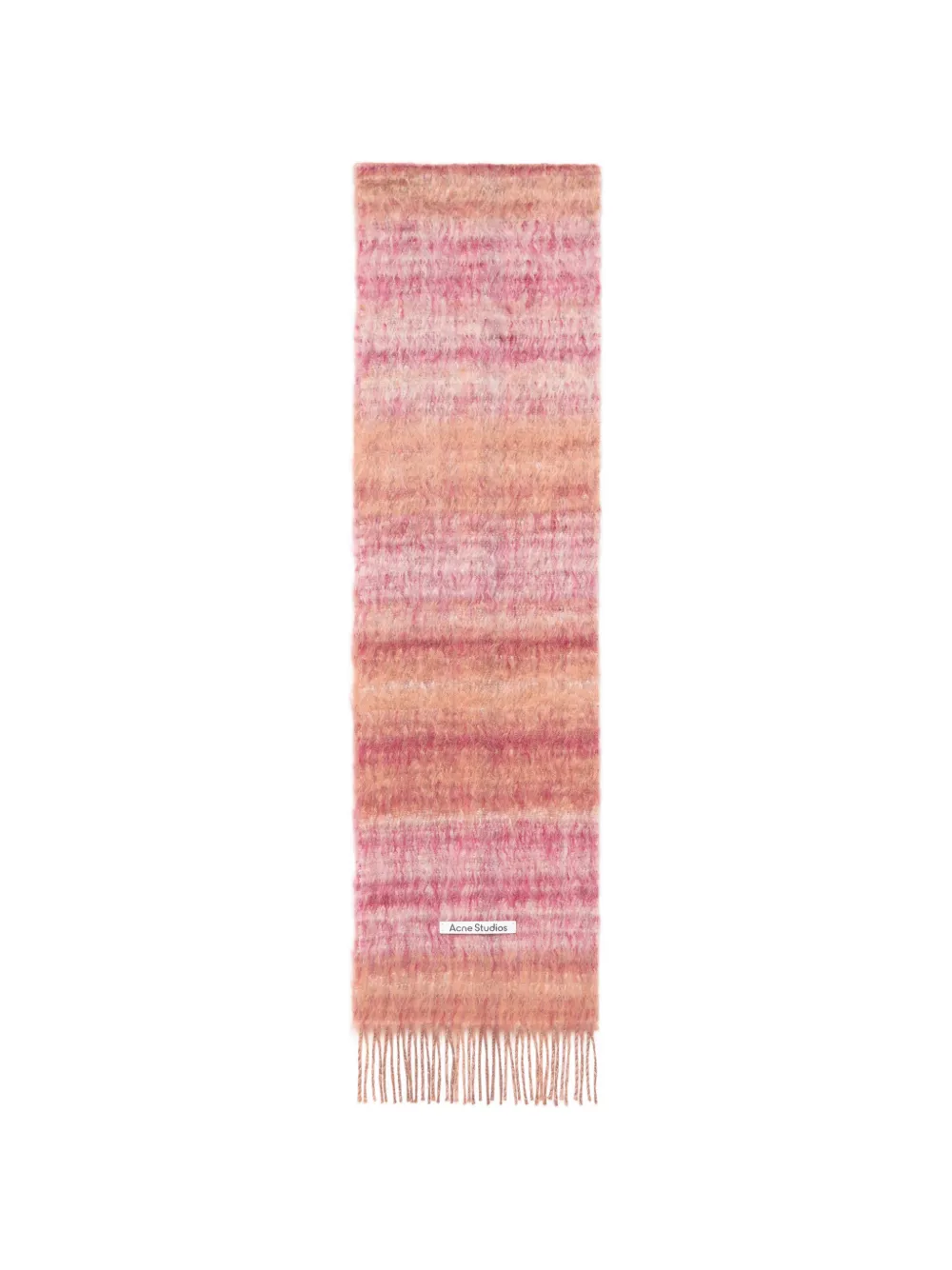 Acne Studios bufanda con flecos | rosado | Image 1