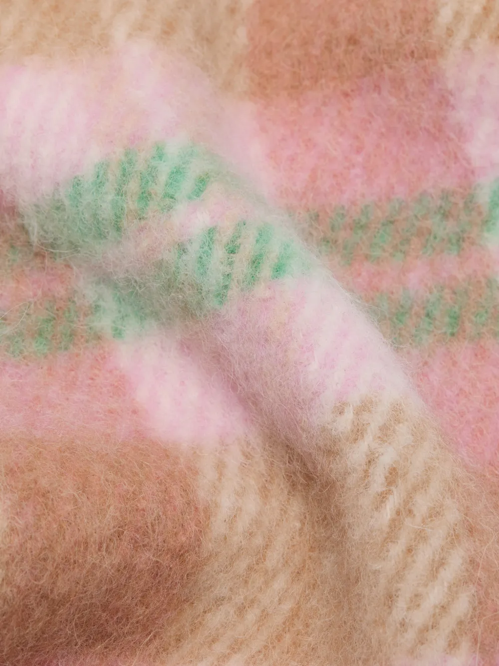 Acne Studios Sjaal met franjes Roze