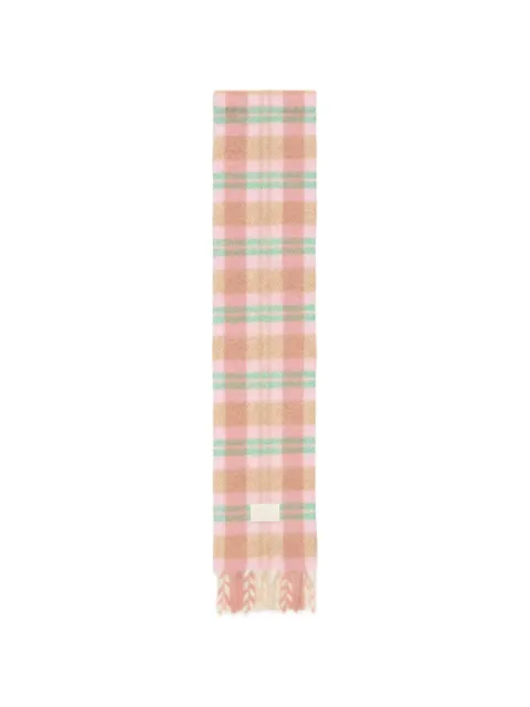 Acne Studios fringed alpaca-wool scarf