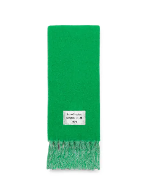 Acne Studios bicolour alpaca scarf
