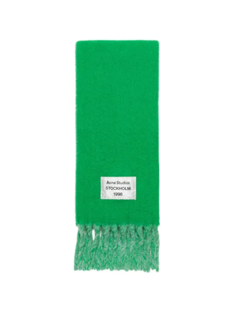 Acne Studios bicolour alpaca scarf