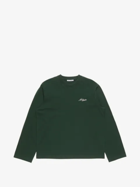 Acne Studios jersey T-shirt with logo