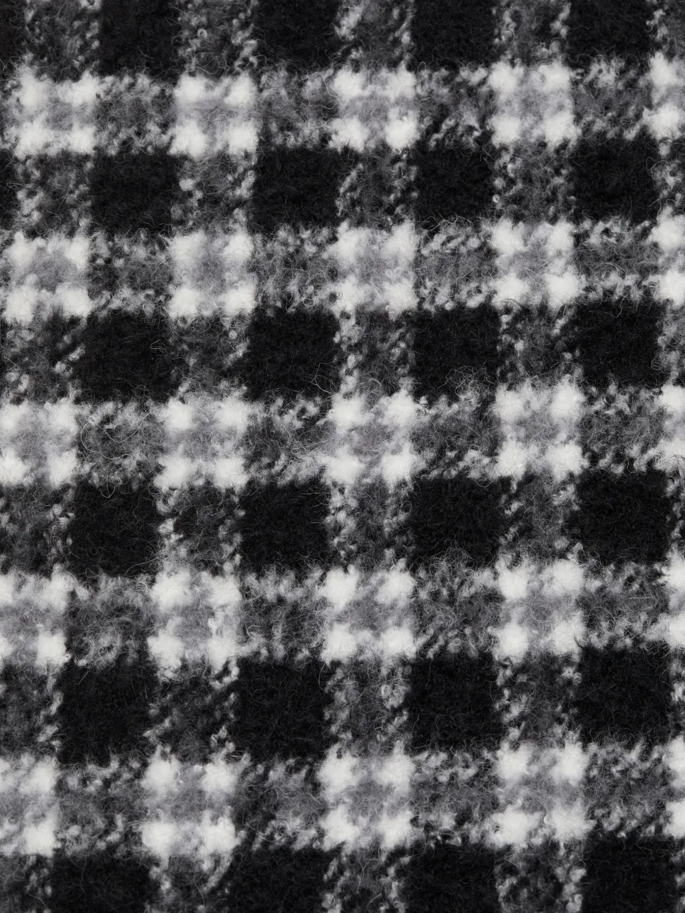 Acne Studios Geruite sjaal Wit