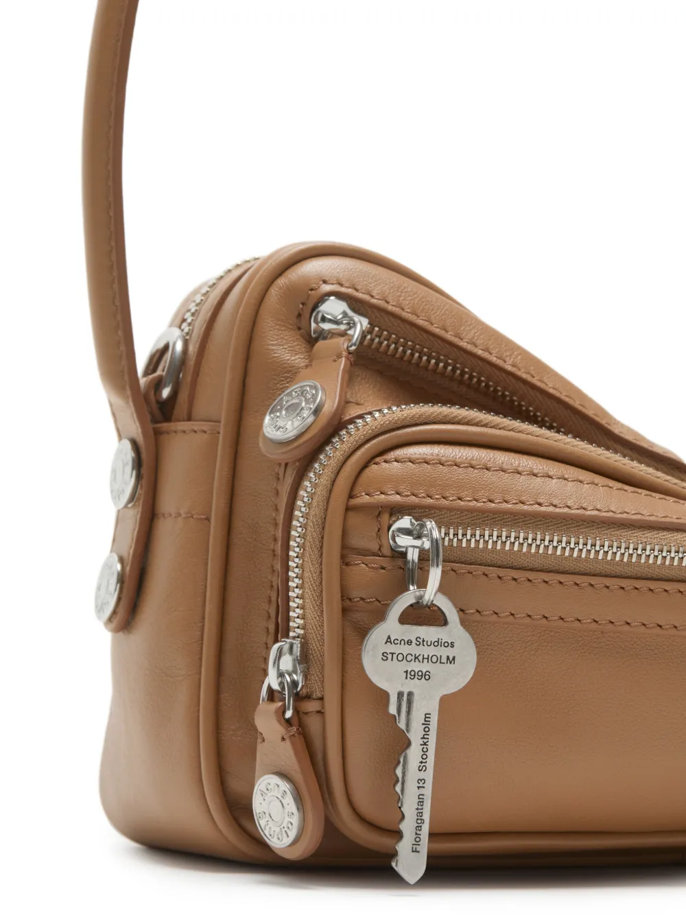 Acne Studios Camero Party schoudertas Bruin