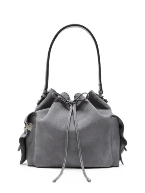 Acne Studios ruffled leather shoulder bag