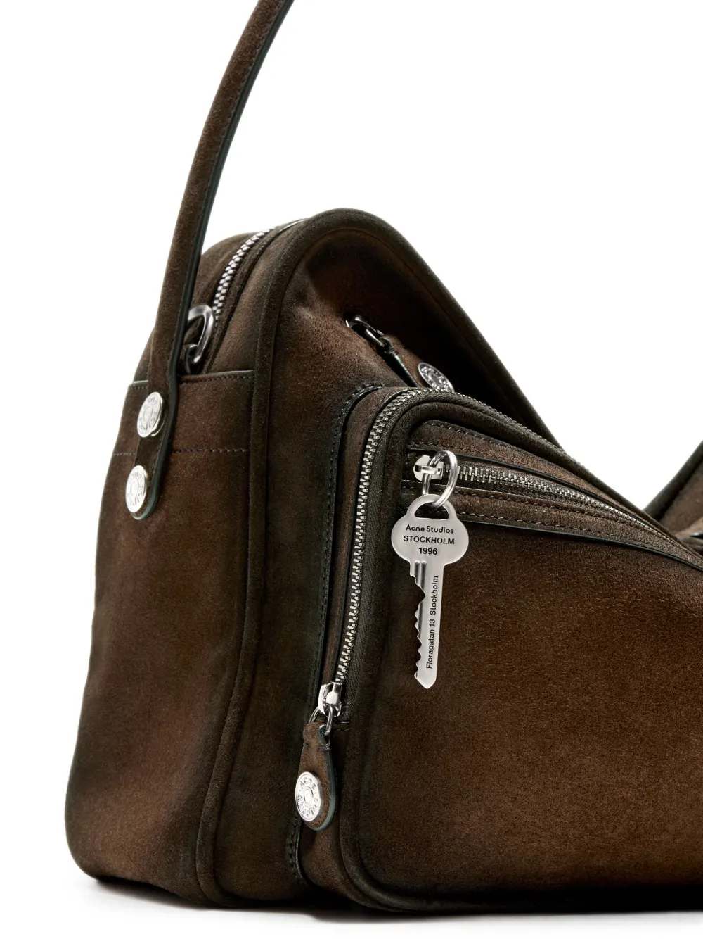 Acne Studios Camero schoudertas Bruin