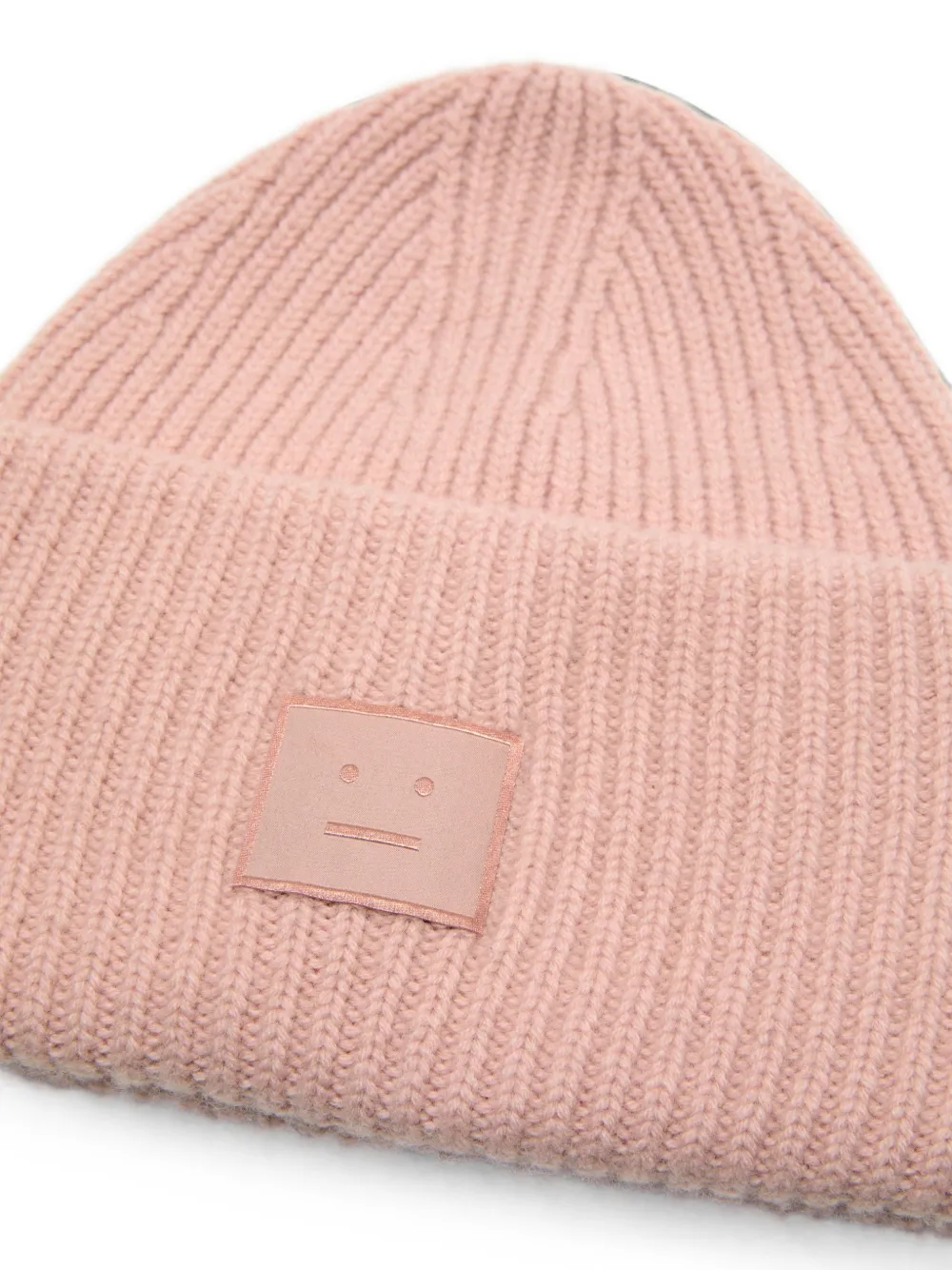 Acne Studios Face muts met logo Roze