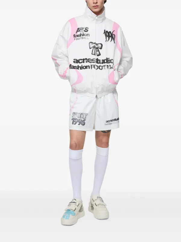 Acne Studios 25AW テクニカルボンバージャケット 46 Acne Studios テクニカルジャケット | ホワイト | FARFETCH JP