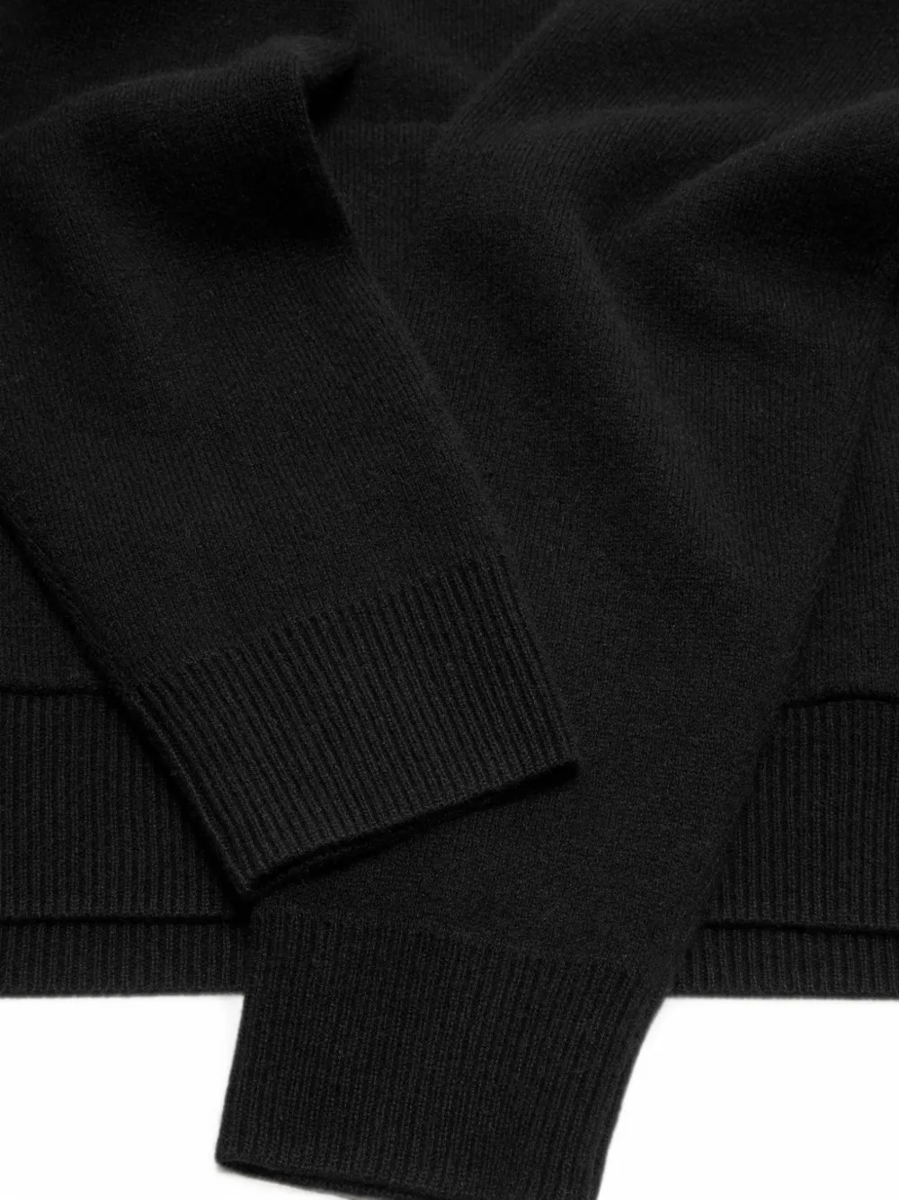 Acne Studios Kasjmier hoodie Zwart