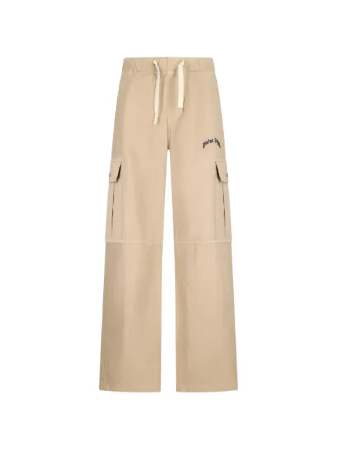 Palm Angels logo-embroidered trousers