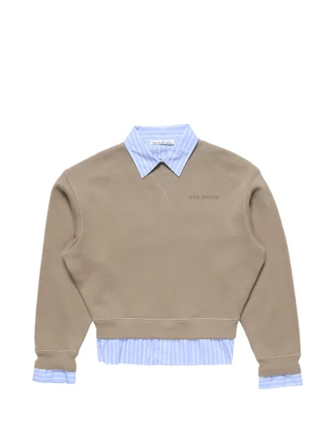Acne Studios layered sweatshirt