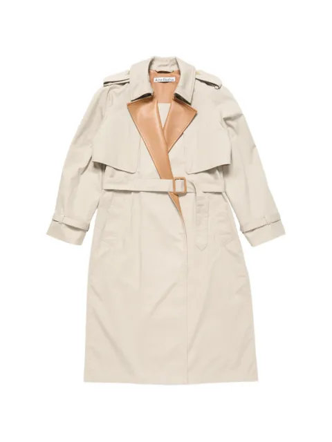 Acne Studios layered trench coat