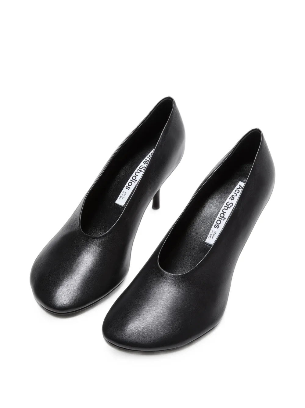 Acne Studios Leren pumps Zwart