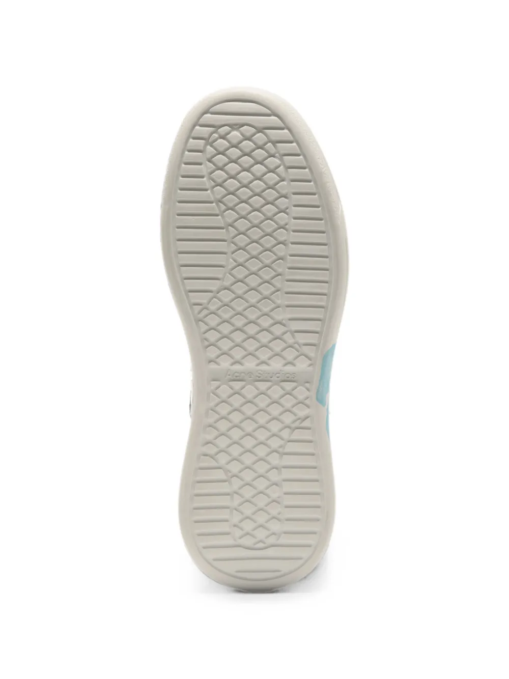 Acne Studios touch-strap platform sneakers Beige