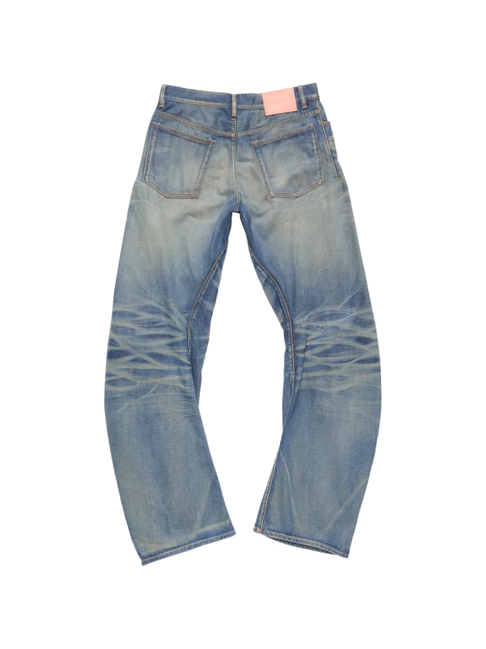 Acne Studios Ruimvallende jeans 2006M Blauw