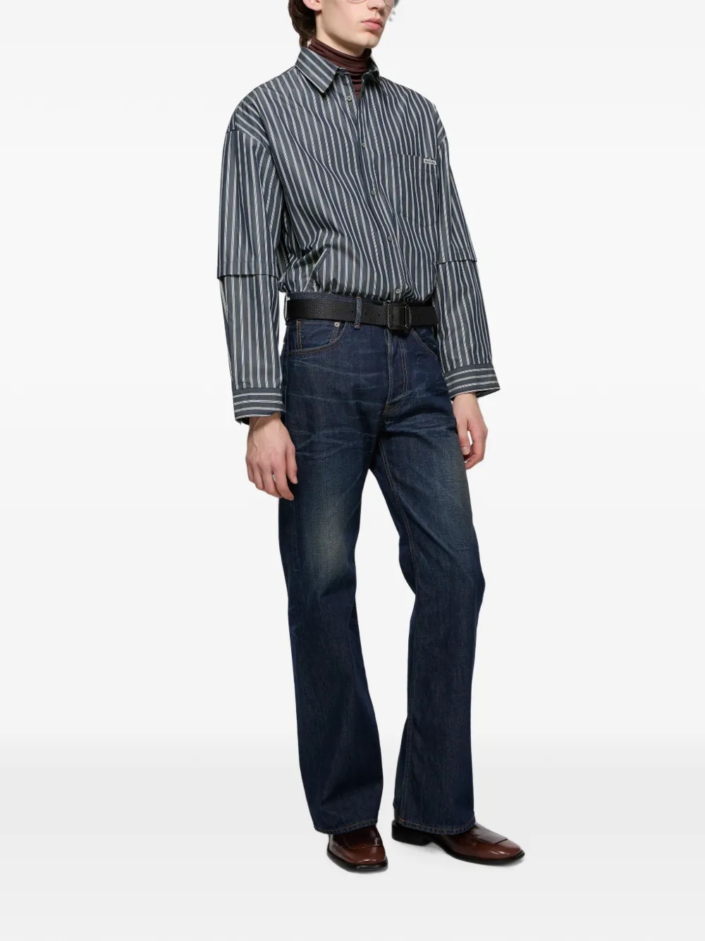 Acne Studios Regular fit jeans 2021M Blauw