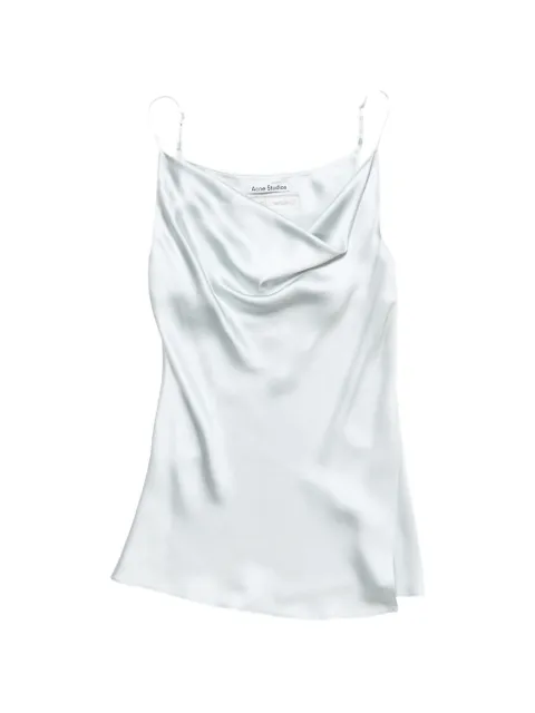 Acne Studios shiny satin tank top
