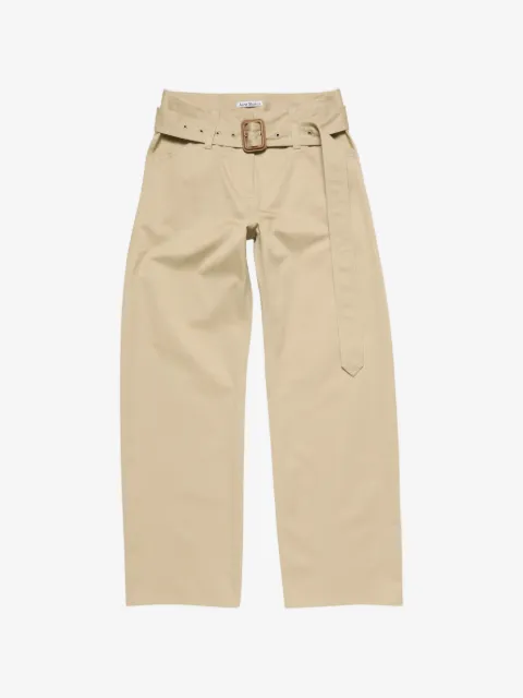 Acne Studios pantalon à taille ceinturée