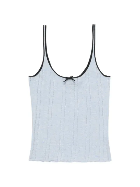 Acne Studios silk knit tank top