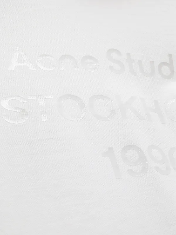Acne Studios ロングスリーブ ポロシャツ | ホワイト | FARFETCH JP