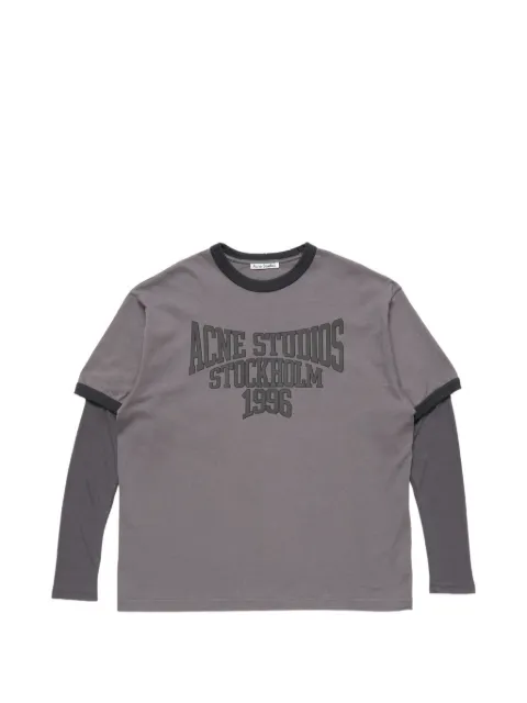 Acne Studios layered graphic T-shirt