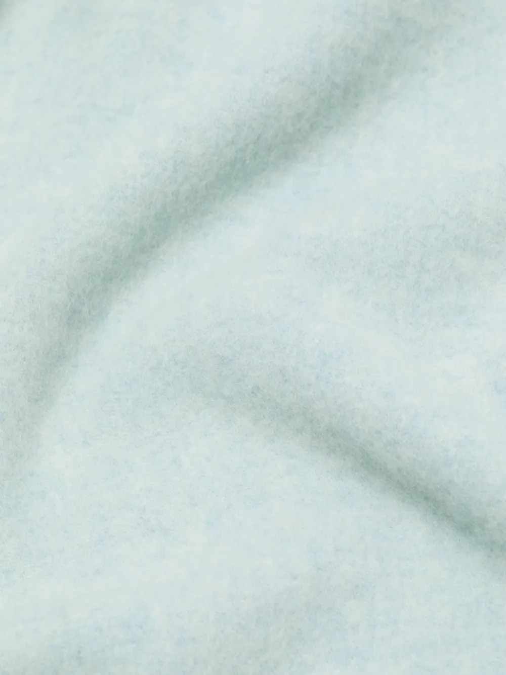 Acne Studios Wollen sjaal met franje Blauw
