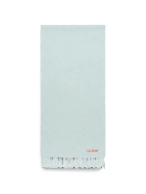 Acne Studios fringe wool scarf – narrow