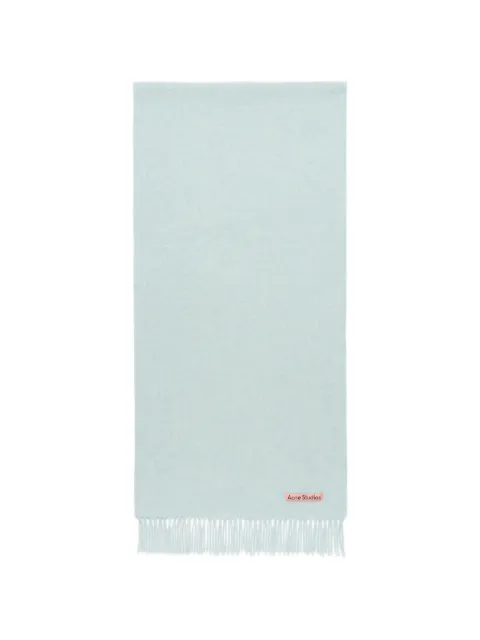 Acne Studios fringe wool scarf – narrow