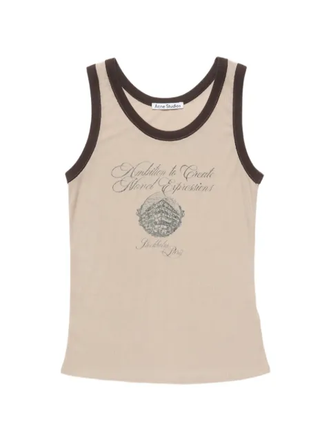 Acne Studios ribbed tank top