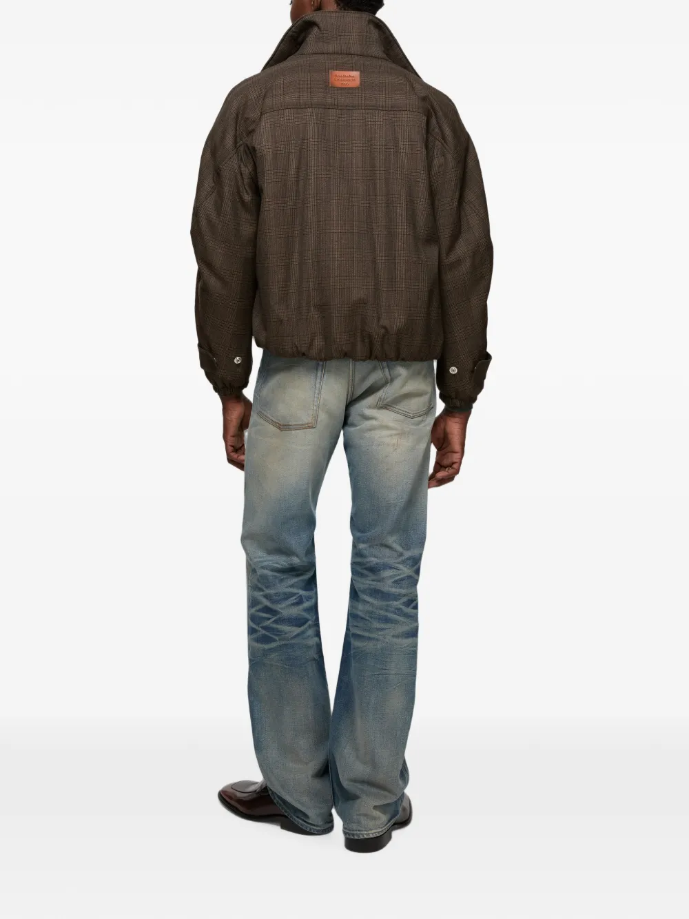 Acne Studios Wollen jack Bruin