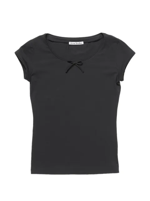 Acne Studios jersey T-shirt with Bow