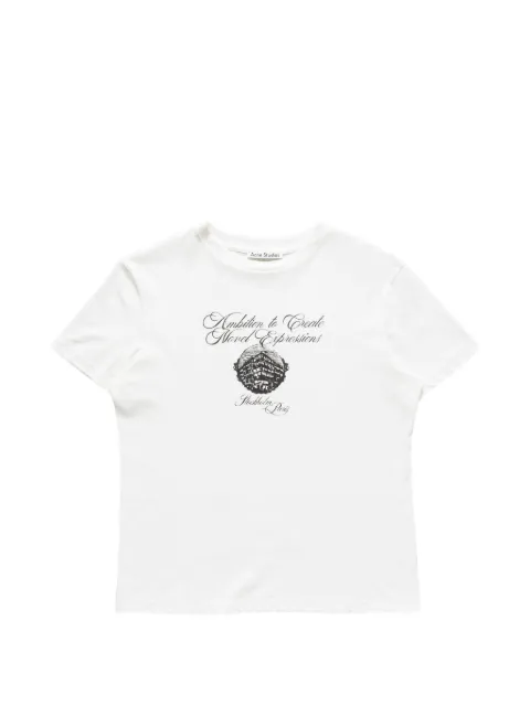 Acne Studios graphic jersey T-shirt