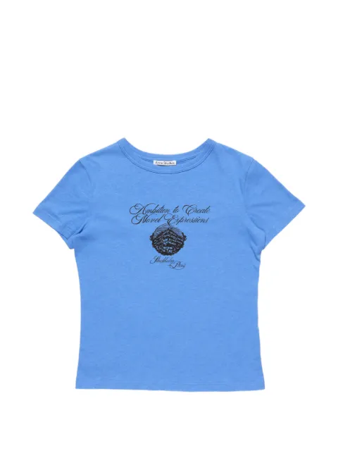 Acne Studios graphic jersey T-shirt