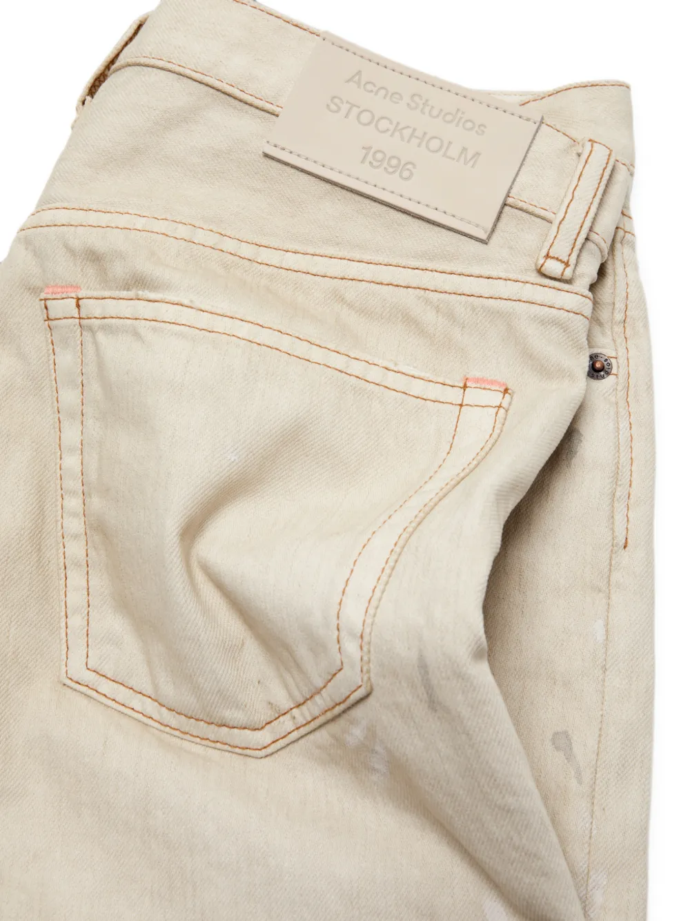Acne Studios Denim shorts Beige