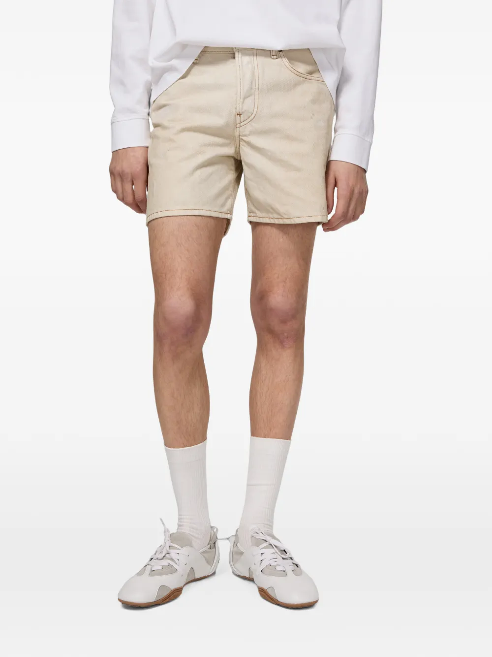 Acne Studios Denim shorts Beige