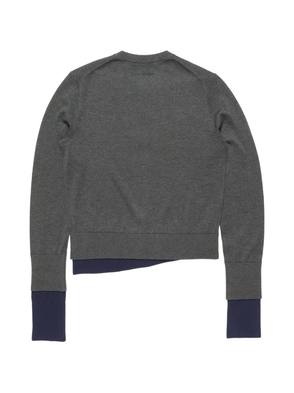 Acne Studios Double-layered Cardigan in Grey, view 2