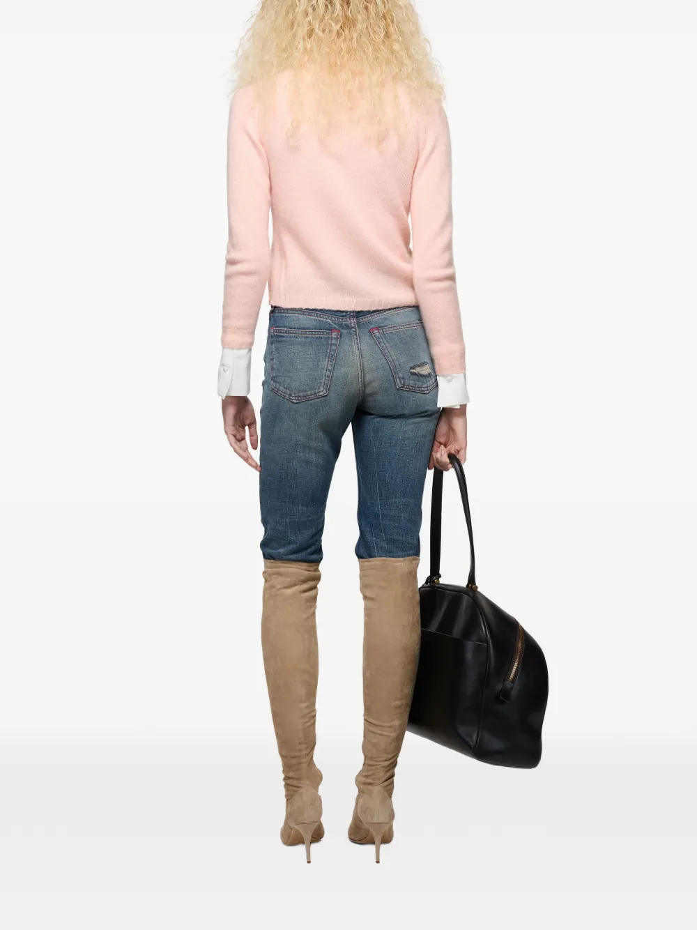Acne Studios Kasjmier vest Roze