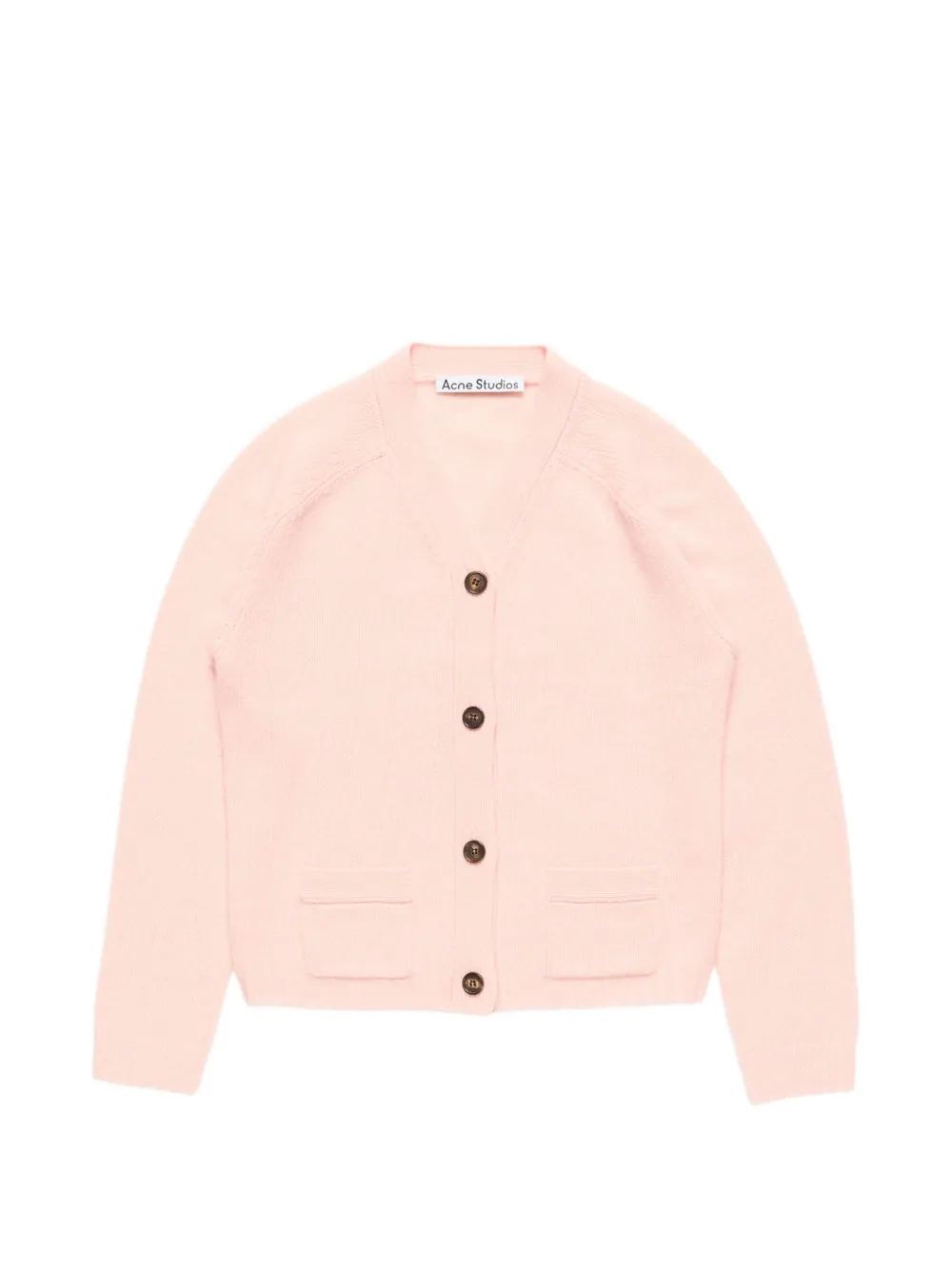 Acne Studios Cardigan con scollo a V - Rosa