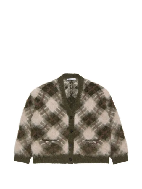 Acne Studios mohair v-neck cardigan