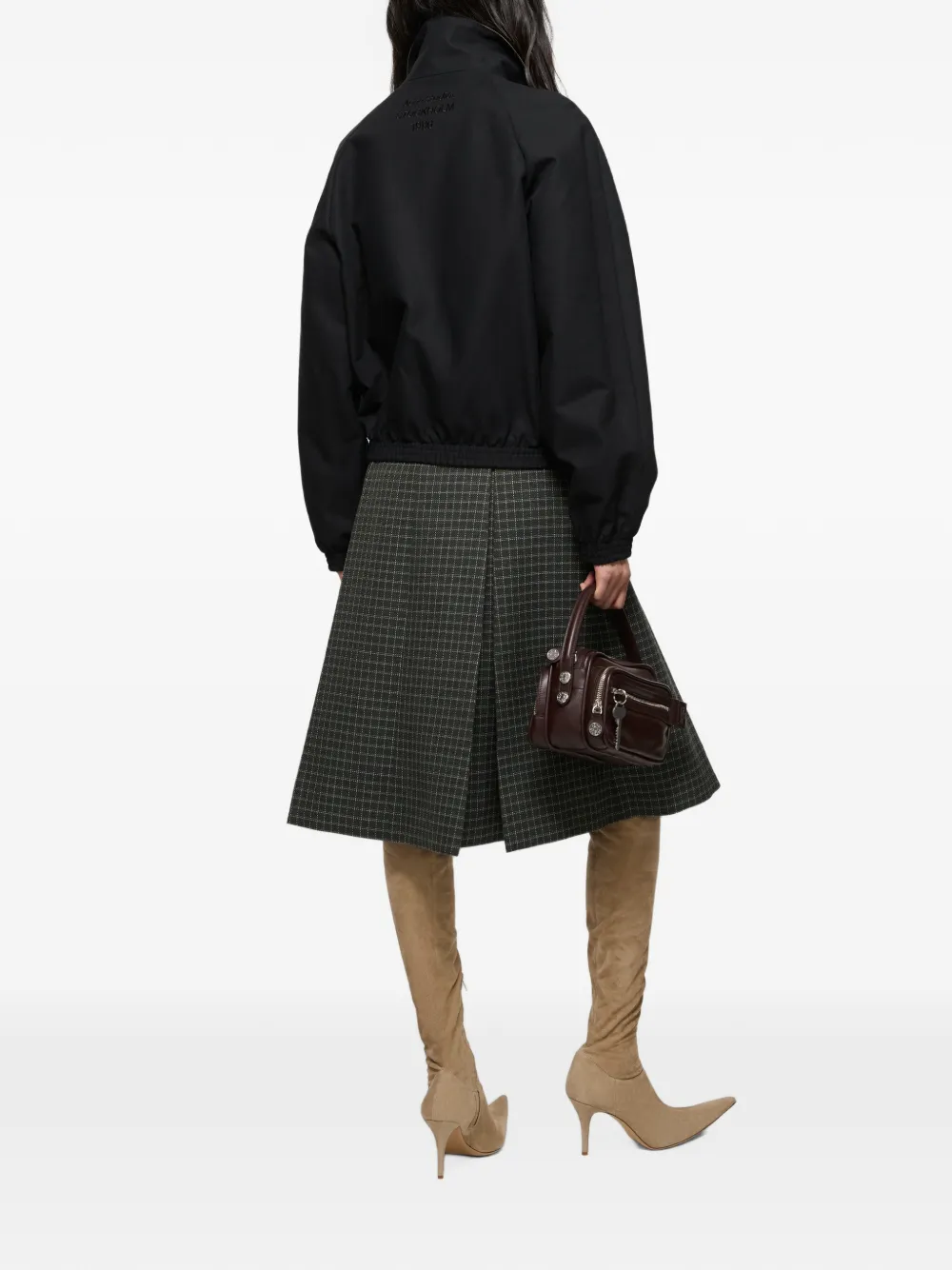 Acne Studios Jack met rits Zwart