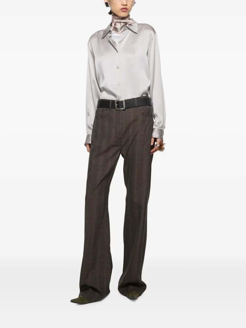 Acne Studios Button-down blouse Paars