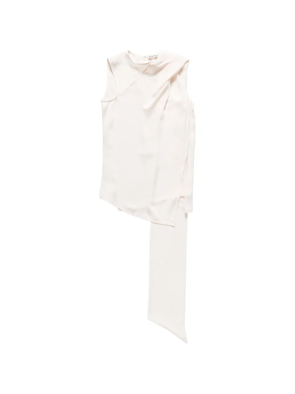 Acne Studios silk sleeveless blouse - Toni neutri