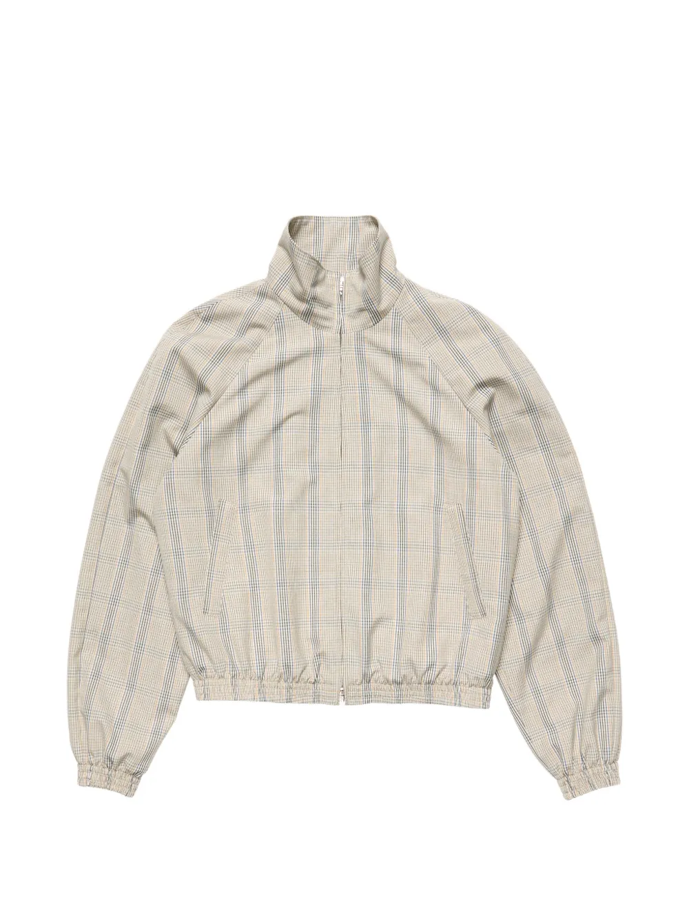 Acne Studios lightweight check jacket - Marrone