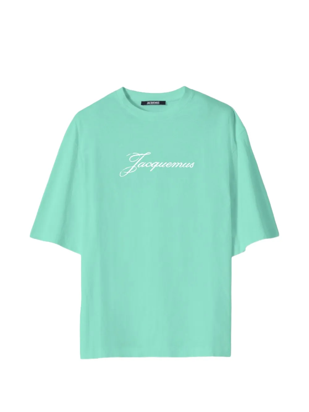 Jacquemus logo-print T-shirt - Verde